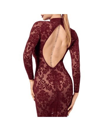 F384 Kink Royal Robe mi-longue