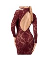 F384 Kink Royal Robe mi-longue