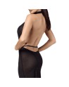 F373 Onyx Robe longue liquide