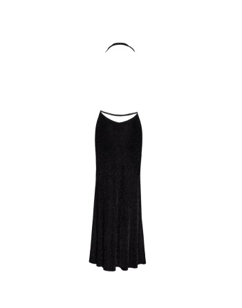 F373 Onyx Robe longue liquide