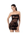 F359 Bondesque Mini robe épaule dénudée