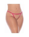 Nuisette grande taille en résille brodée avec string 
