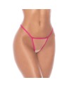 Nuisette en résille brodée avec string 