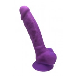 sexy Gode double densité violet 17,5 cm - SilexD