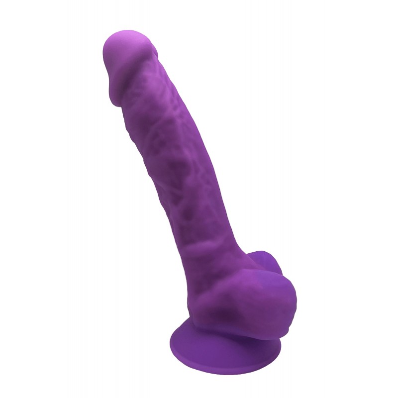 sexy Gode double densité violet 17,5 cm - SilexD