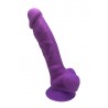 sexy Gode double densité violet 17,5 cm - SilexD