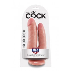 sexy Gode double pénétration 15cm - King Cock