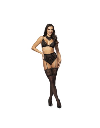 Cristalyn ensemble lingerie - Noir