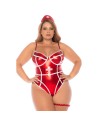 Costume sexy infirmière grande taille 3 pièces 