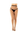 Collant large maille noire 