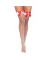 Bas résille style infirmière mi‑cuisse - Mapalé