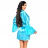 sexy Marlene Peignoir - Turquoise