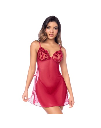 Babydoll Mapalé romantique avec string 