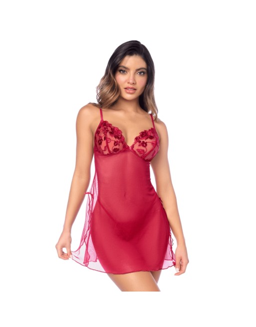 Babydoll Mapalé romantique avec string 