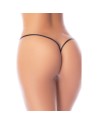 Babydoll noir en dentelle avec dos ouvert à sangles – Mapalé