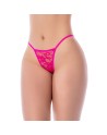 Babydoll rose en dentelle avec dos ouvert – Mapalé