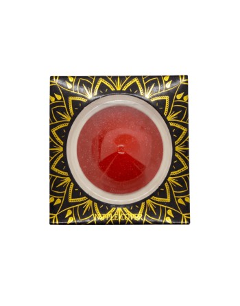 Nipple Métal rouge Cache tétons cône 