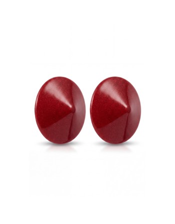 Nipple Métal rouge Cache tétons cône 