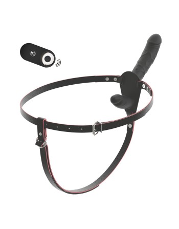 Double gode ceinture vibrant télécommandé - You2Toys