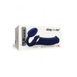 sexy Strap-on-me Multi Orgasm bleu nuit XL