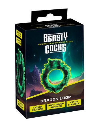Cockring silicone Dragon Loop - Beasty Cocks
