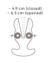 Plug anal  E-Stim RC Power Expander Plug - Anos