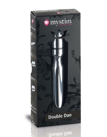 Gode électro-stimulation Double Dan - Mystim
