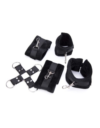 Menottes attache en croix pour mains et pieds Dreamy Fetish 