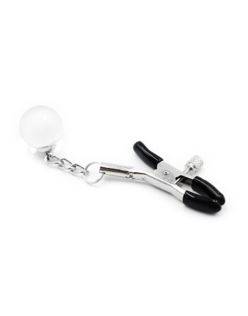 Pinces à seins réglables avec bijoux 
