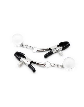 Pinces à seins réglables avec bijoux 