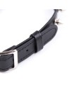 Collier réglable avec rivets en métal 