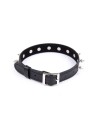Collier réglable avec rivets en métal 