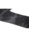 Bandeau noir satinée 