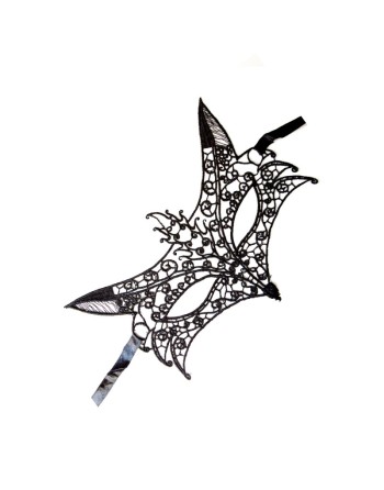 Masque souple dentelle noire 
