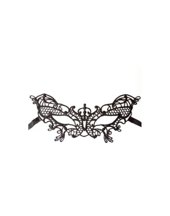 Masque souple dentelle noire