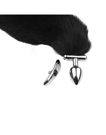 Plug interchangeable aluminium avec queue noire articulée 