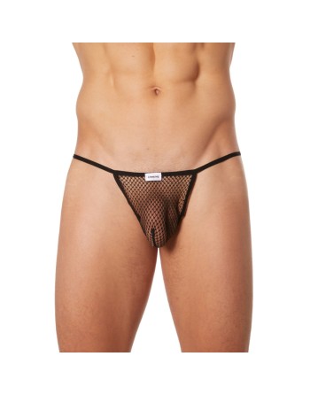 String ficelle noir filet