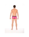 Boxer magenta en dentelle délicate 