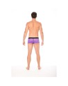Boxer violet en dentelle délicate 