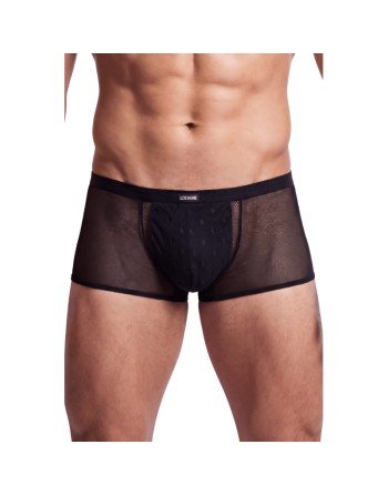Boxer noir semi opaque