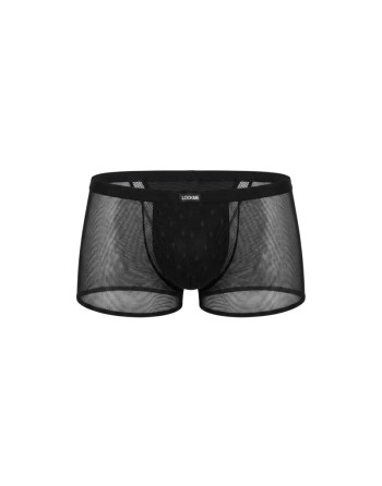Boxer noir semi opaque