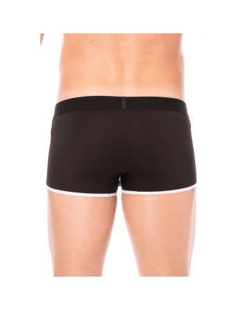 Mini-Pants noir échancré avec zip 