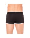 Mini-Pants noir échancré avec zip 