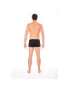 Mini-Pants noir échancré avec zip 
