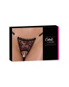 String dentelle ouvert bicolore - Cottelli LINGERIE