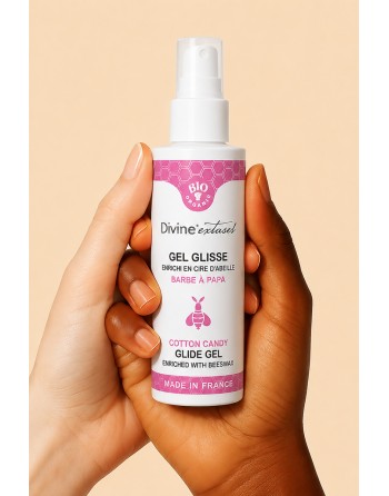 Lubrifiant Bio Barbe à papa 100ml - Divinexstases