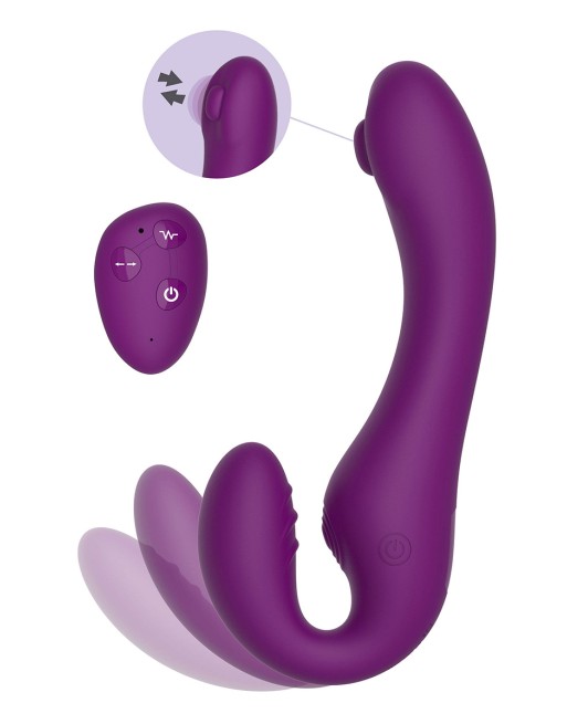 Vibro anatomique pulsatile télécommandé - Xocoon