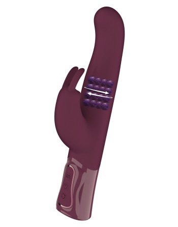 Vibro Rabbit rotatif triple stimulation XXL - She.E.O