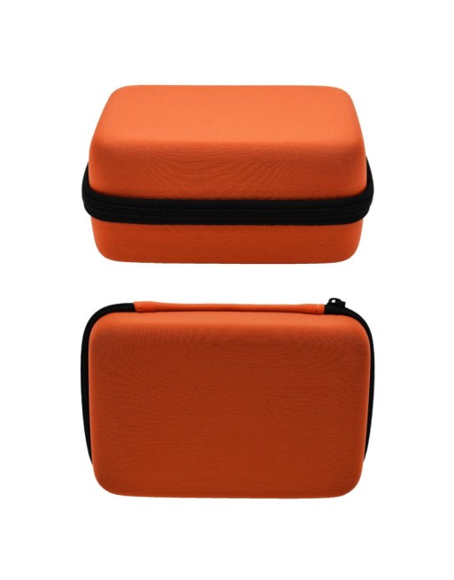 Boite de rangement coquée couleur orange 