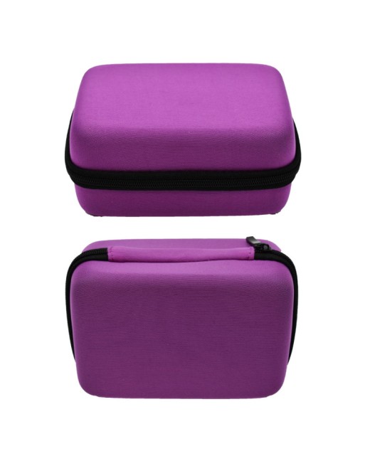 Boite de rangement coquée couleur violette 